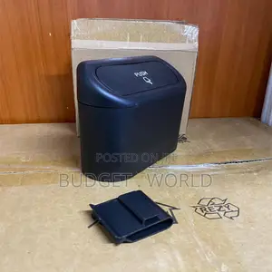 Multifunction Mini Auto Trash Bin With Push Lid Waterproof Design