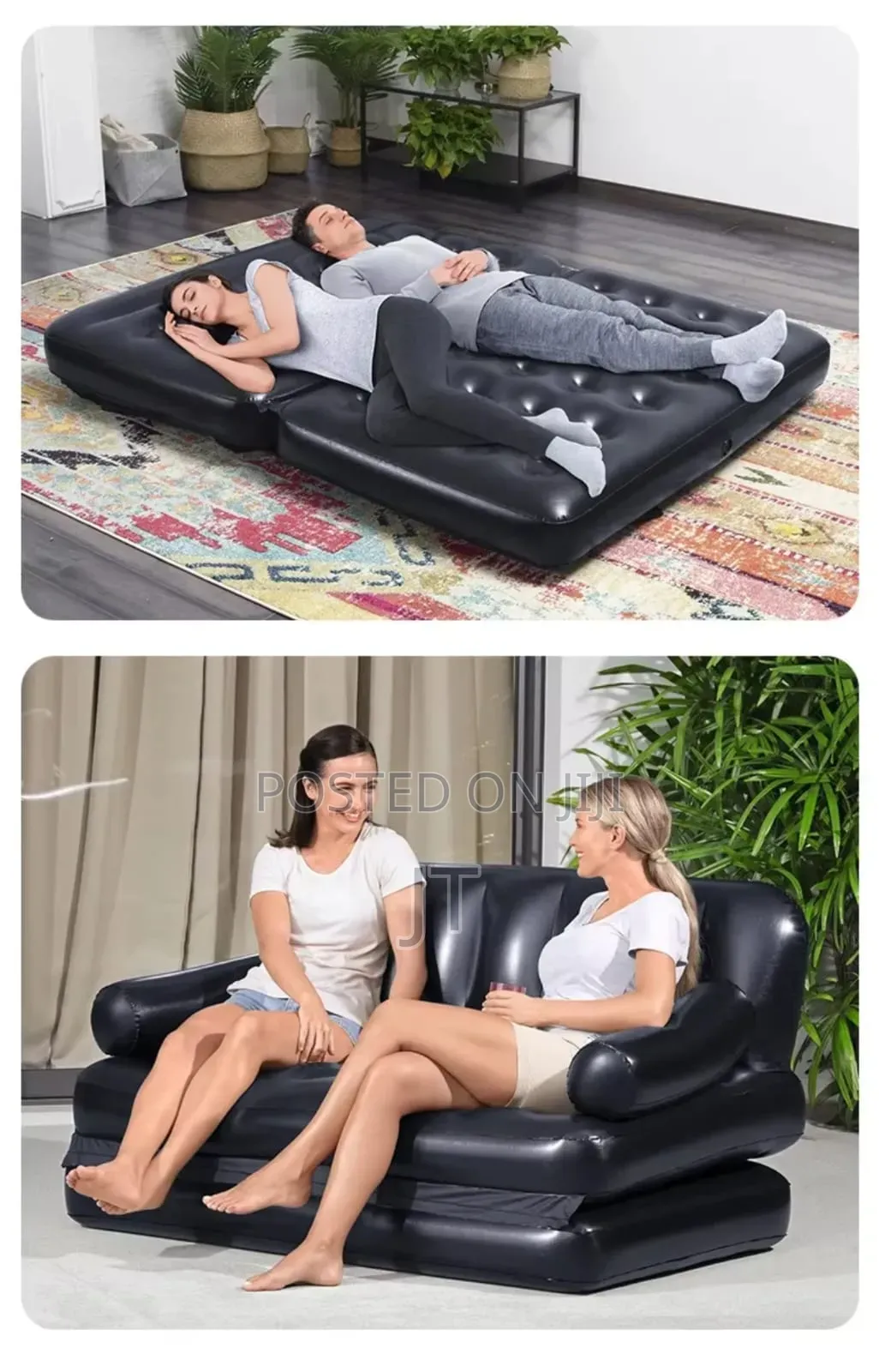 5 in 1 2 Seater Bestway Inflatable Pullout Sofa