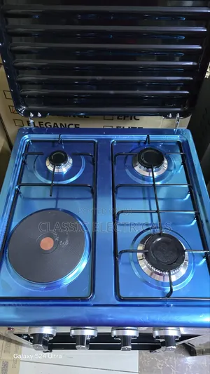 3+1 Standing Cooker With Shelves