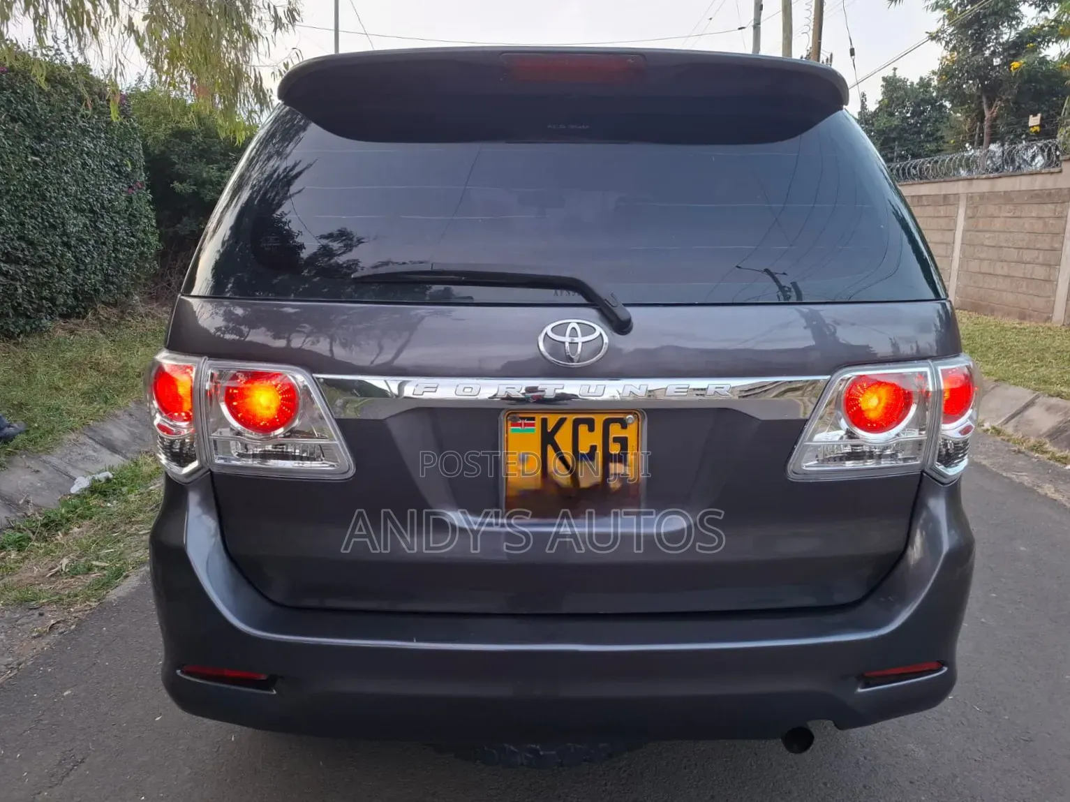 Toyota Fortuner 2015 Gray