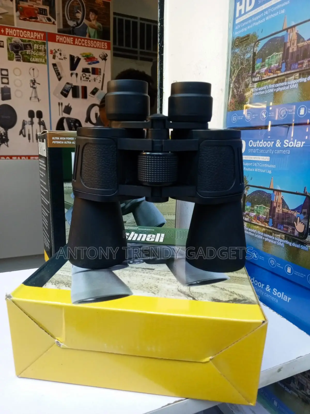 Bushnell PowerView 60x60 Binoculars With Multi-Coated Lens