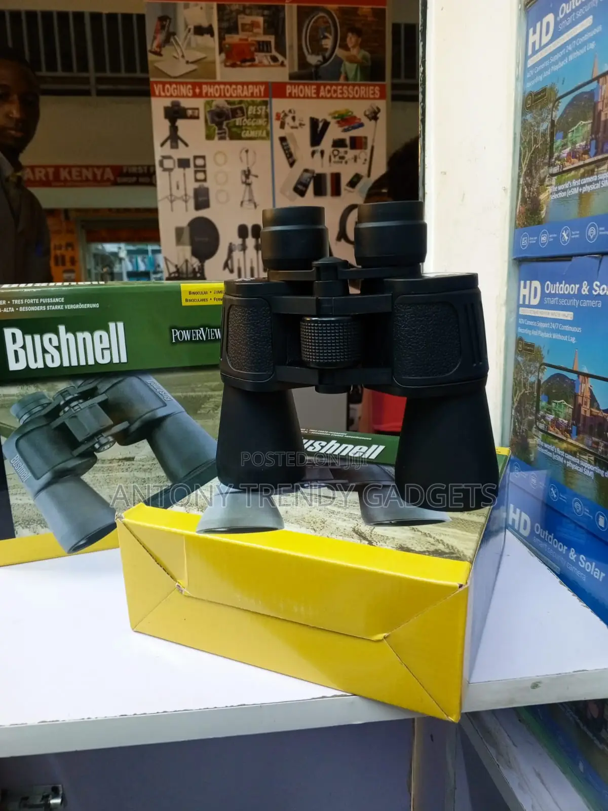Bushnell PowerView 60x60 Binoculars With Multi-Coated Lens