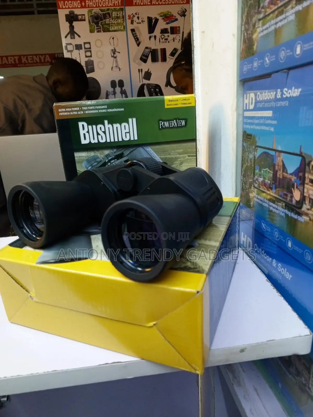 Bushnell PowerView 60x60 Binoculars With Multi-Coated Lens