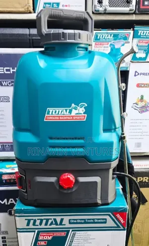 Total Cordless Backpack Knapsack Sprayer 16l