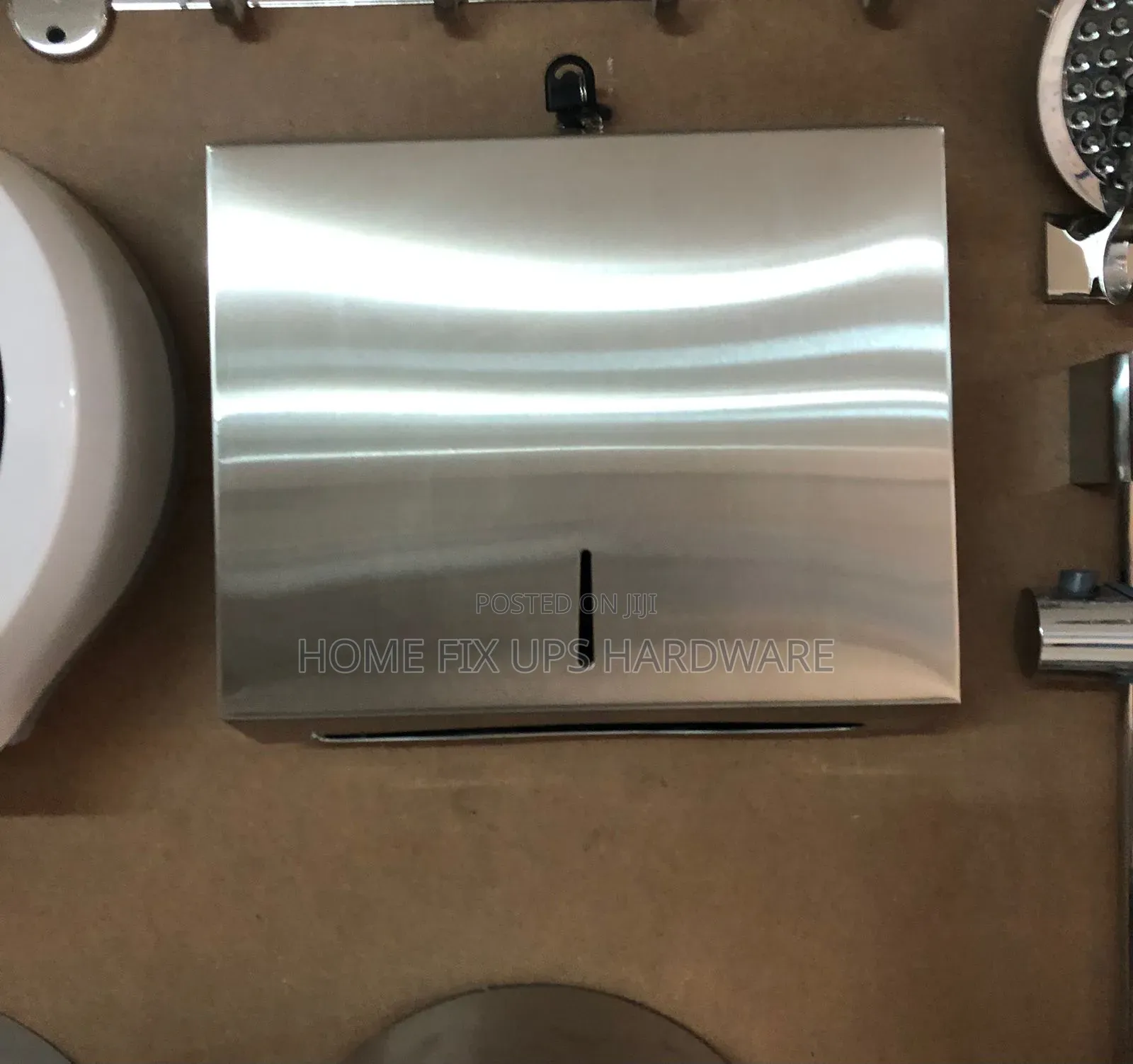 Metallic Paper Towel Dispenser