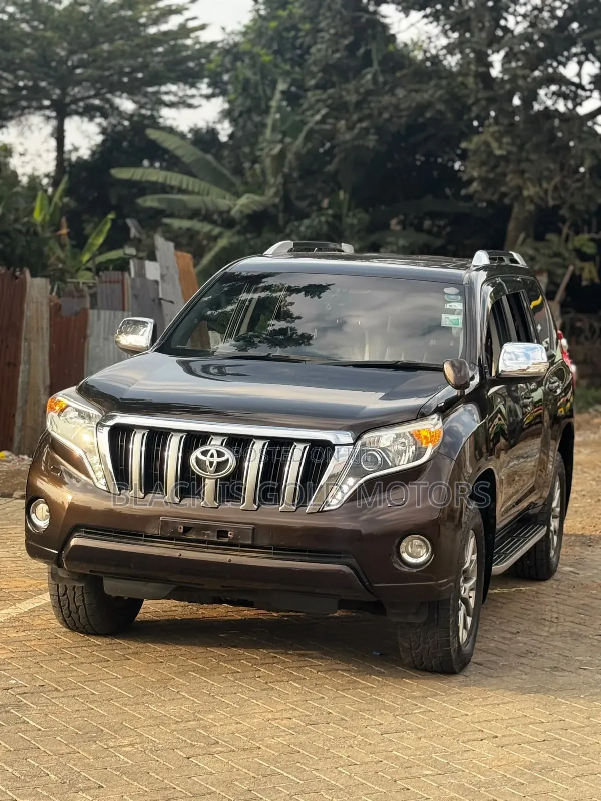 Toyota Land Cruiser Prado 2017 Brown
