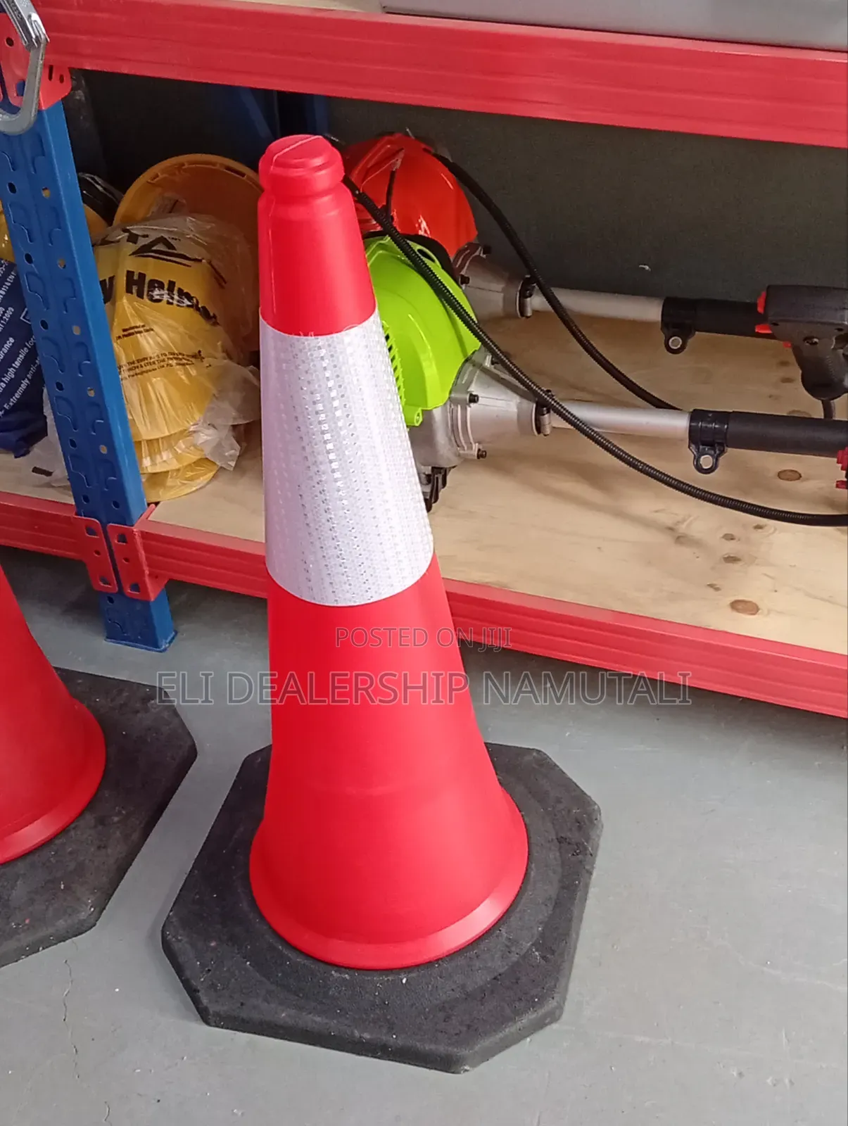Heavy Duty Reflective Road Cone 75cm – Long-Lasting Safety Equipment