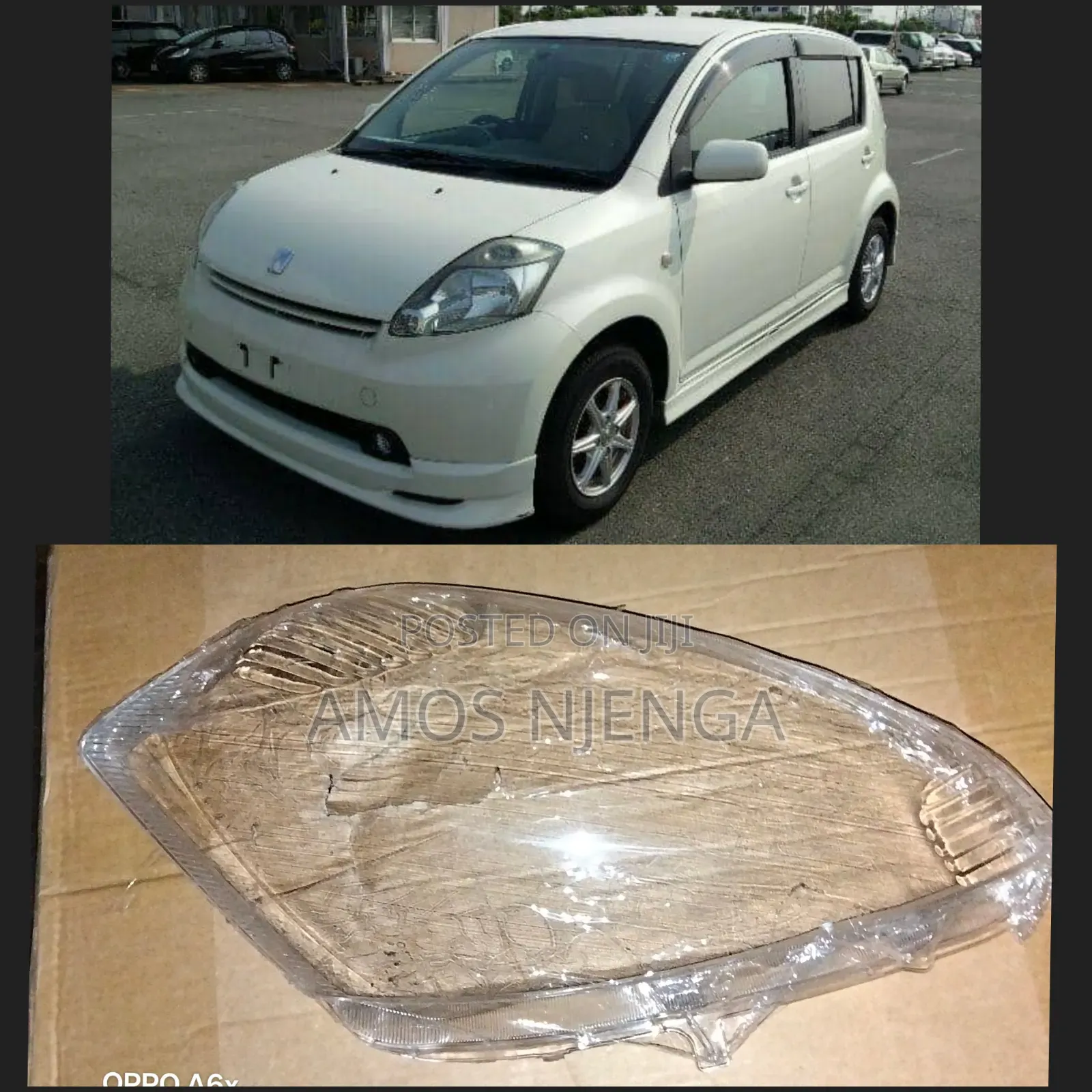 Toyota Passo 2004 Headlight Lens