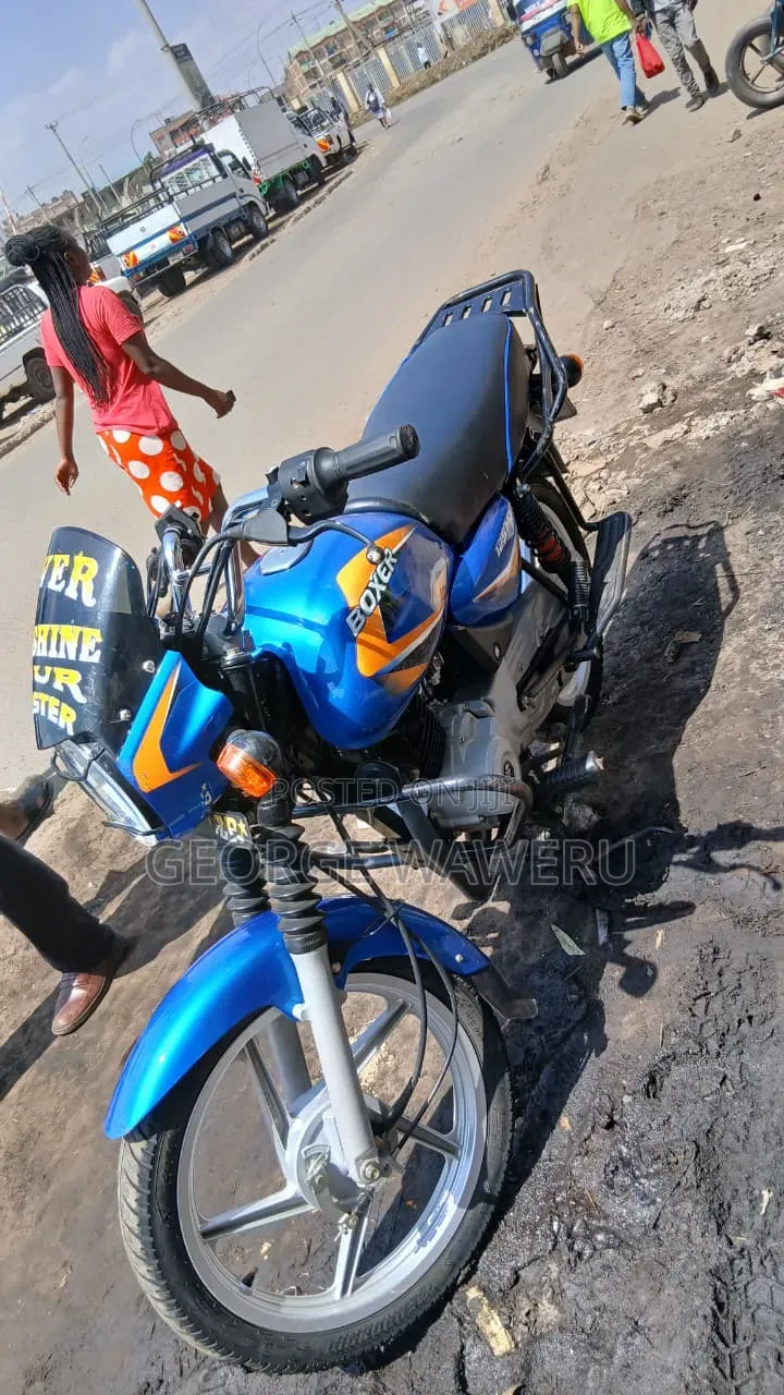 Bajaj Boxer 125 2025 Blue