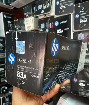 Reliable HP 83A Black Toner Cartridge Long Lasting (CF283A)