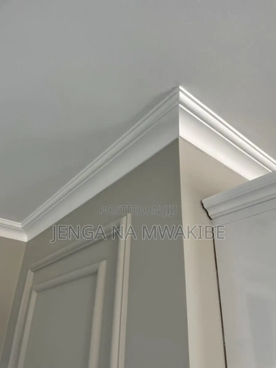 Gypsum PVC Corinices 4 Inch