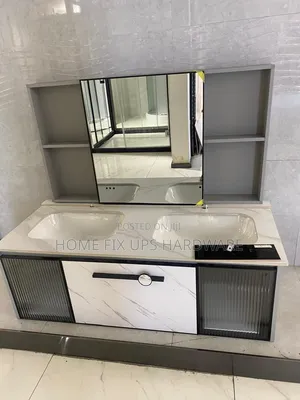 His and Hers Vanity Cabinet Set