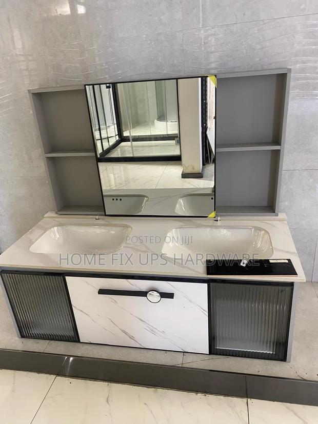 His and Hers Vanity Cabinet Set - main view
