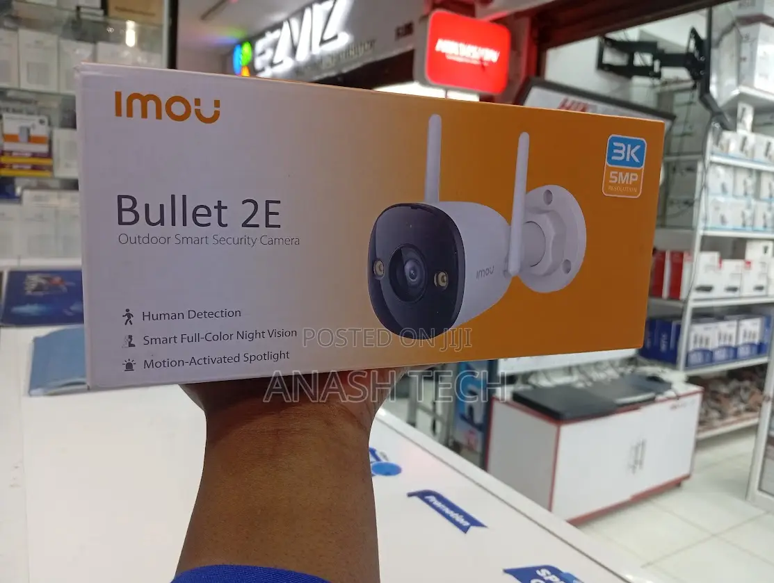 Bullet 2E 4MP Outdoor Wi-Fi Camera With Two-Way Audio