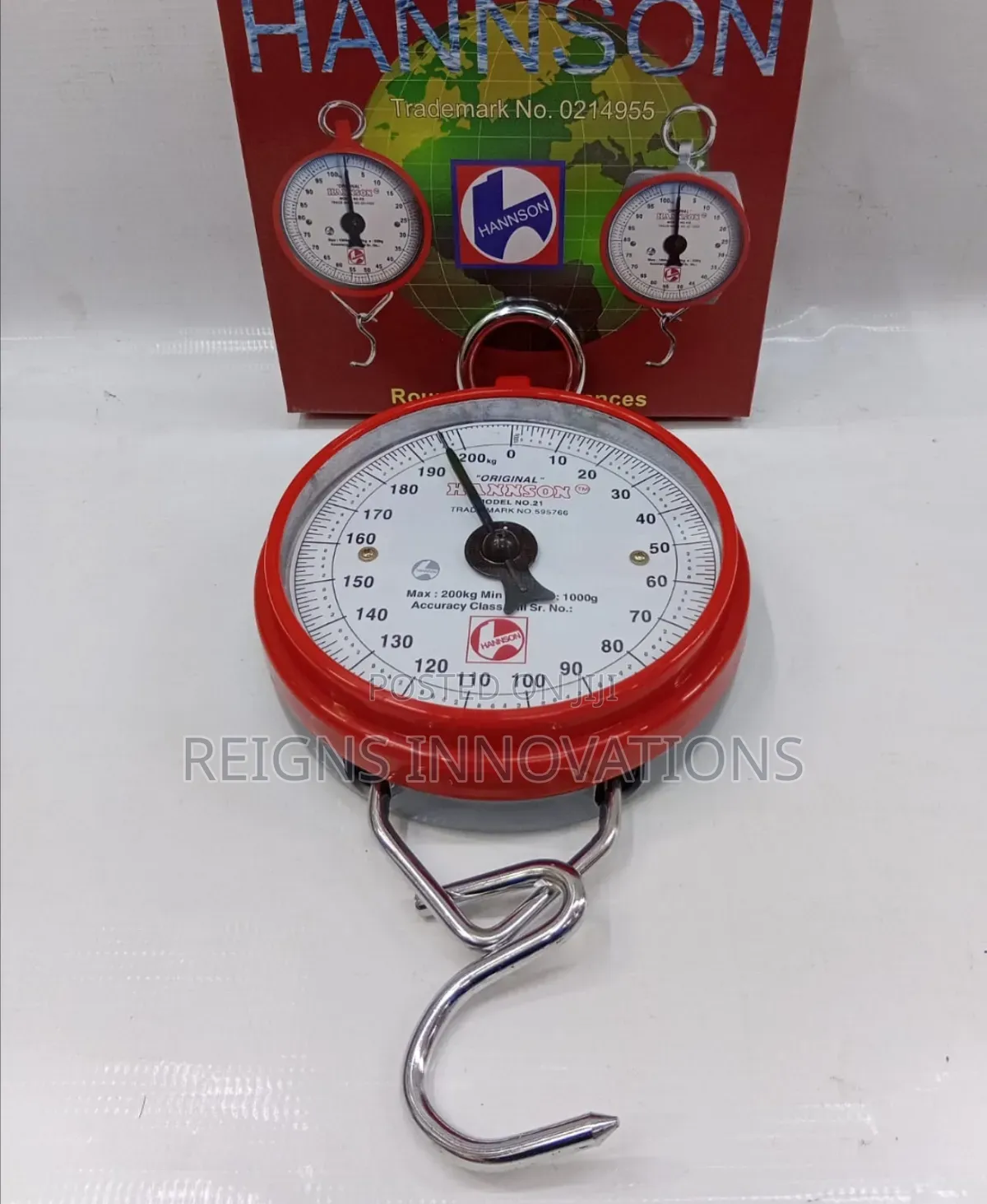 Hannson Hanging Scale (Spring Scale)