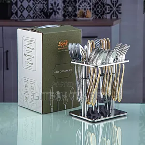 24 PCs Stainless Cutlery Set