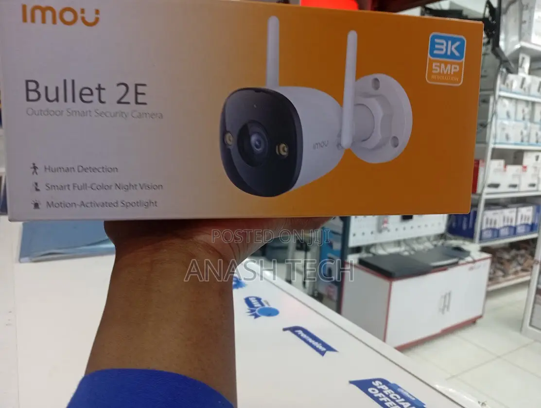 Bullet 2E 4MP Weatherproof CCTV Camera – 24/7 Home Security