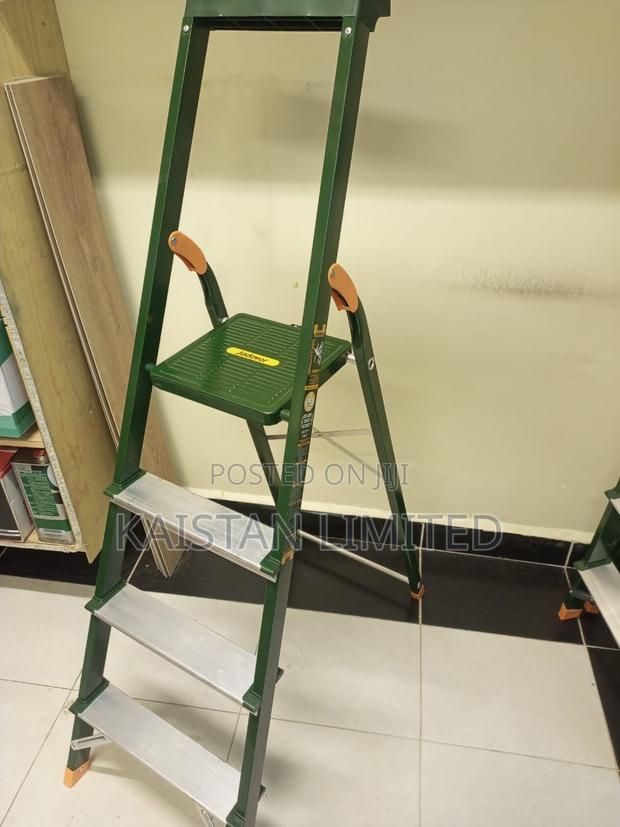 4 Step Steel Folding Step Stool for Home Office - main view