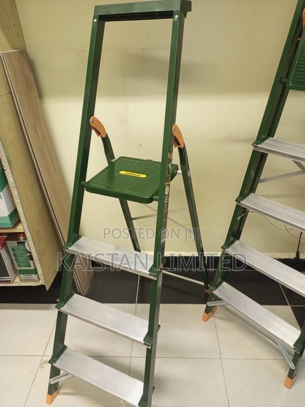 Heavy Duty JDLD1H04 4 Step Steel a-Type Ladder - High Stability
