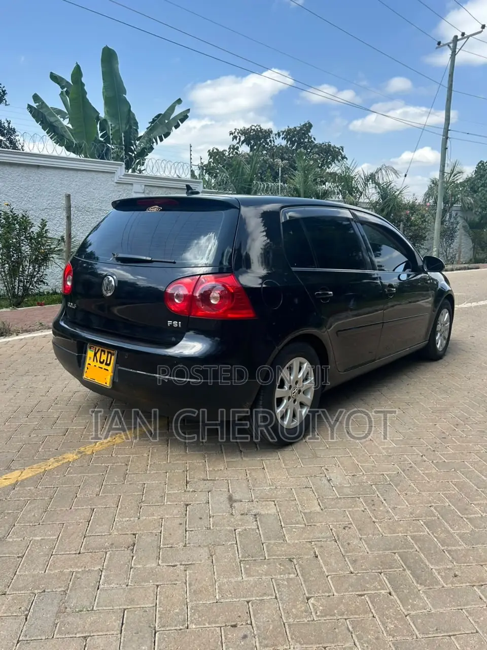 Volkswagen Golf 1.6 Comfortline Automatic 2008 Black
