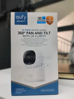 Eufy C220 Indoor Pan Tilt Camera With Night Vision