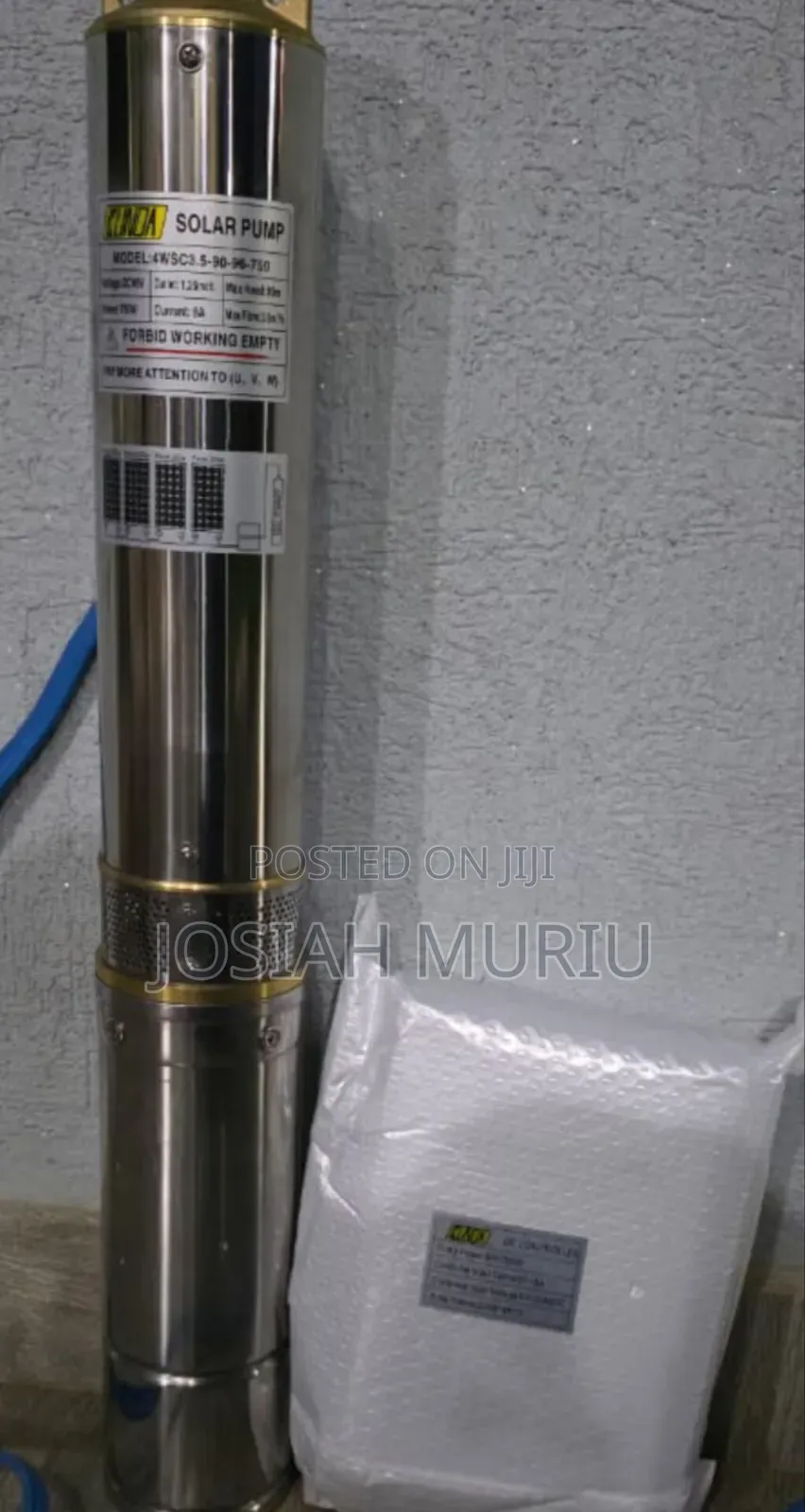 Kunda 750w 96v DC Solar Submersible Pump