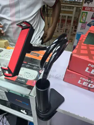 Flexible Phone Clamp Stand for Smartphones Small Tablets