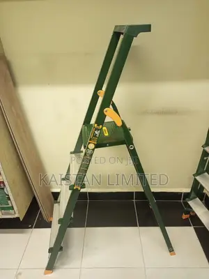 Professional JDLD1H04 4-Step Steel Platform Ladder With Handrail