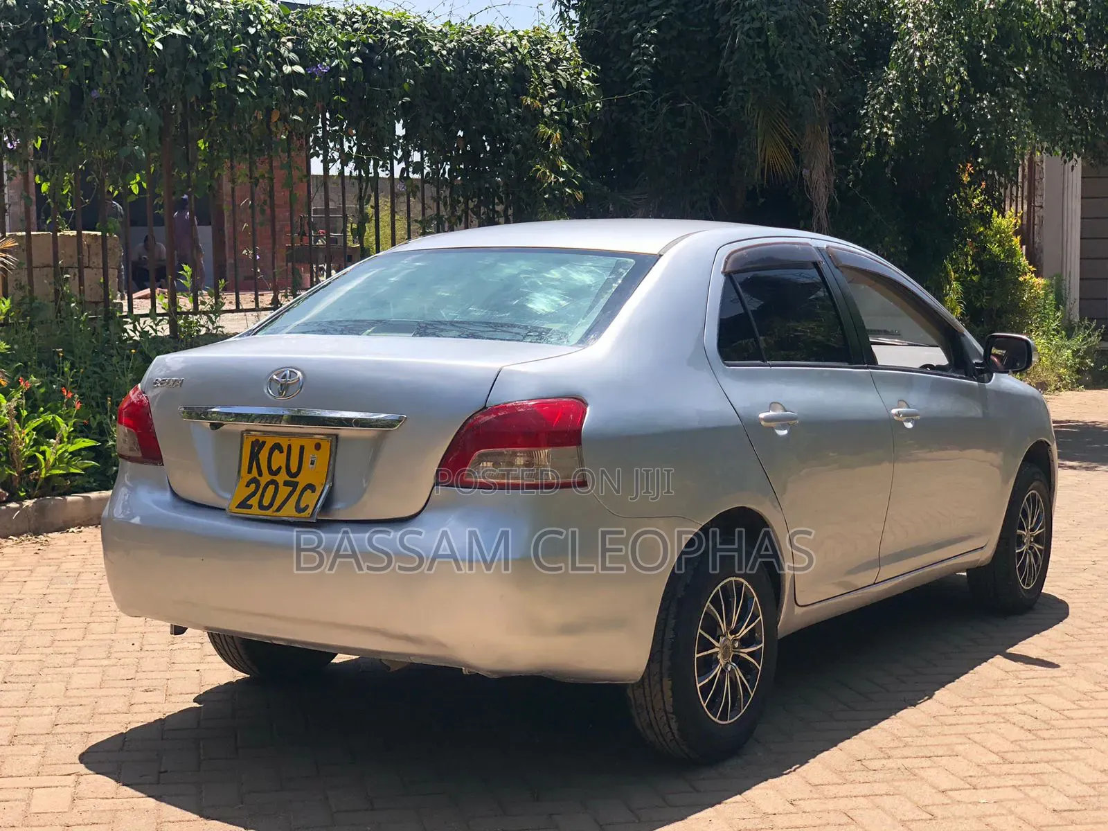Toyota Belta 2012 Gray
