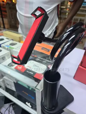 Flexible Lazy Phone Holder With 360° Gooseneck Arm Clamp