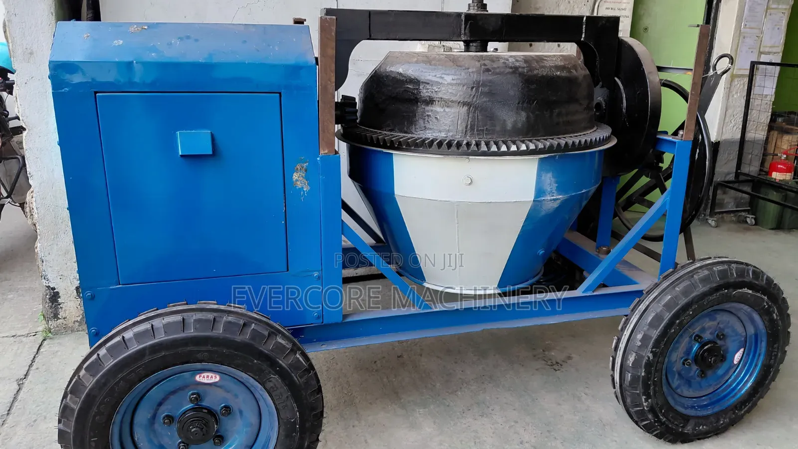 Indian Commercial Concrete Mixer 500litres Capacity.