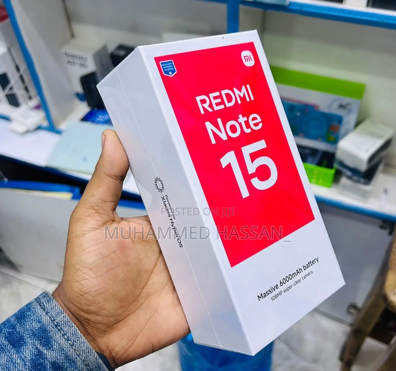 New Xiaomi Redmi Note 15 256 GB Black