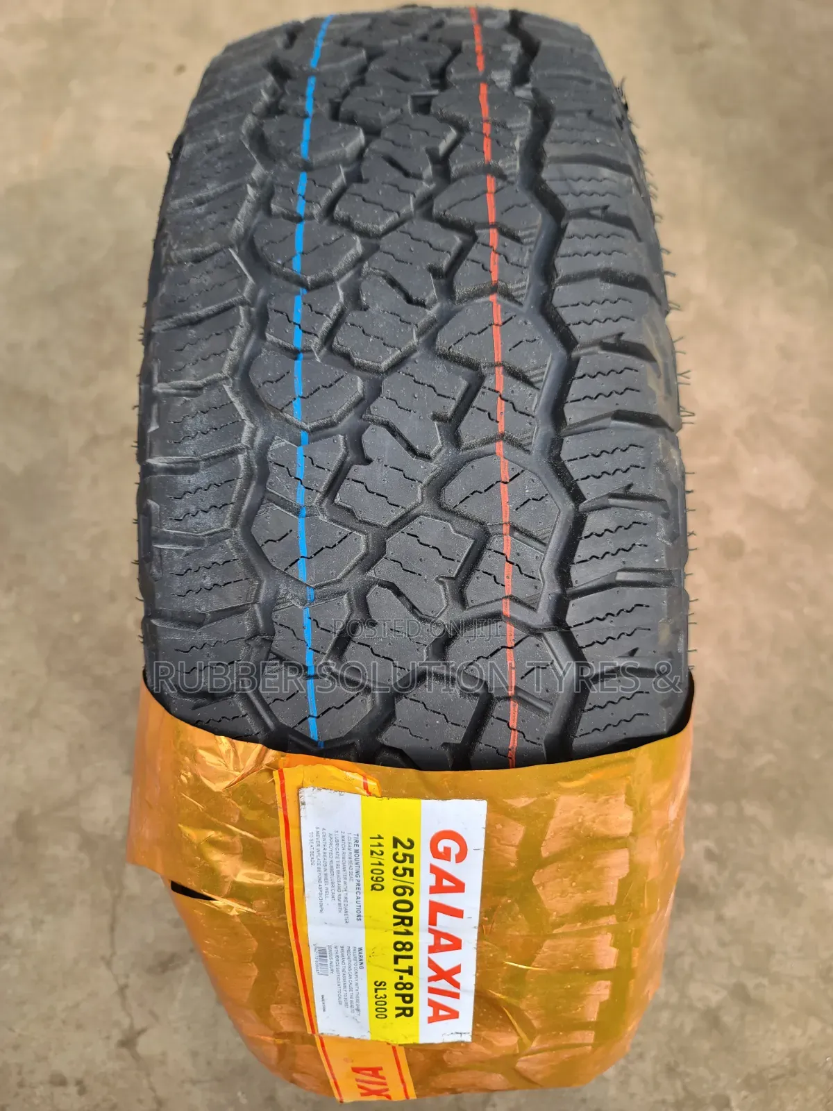 255 /60 R18 Galaxia Tyres LT10PR SL3000 All-Terrain