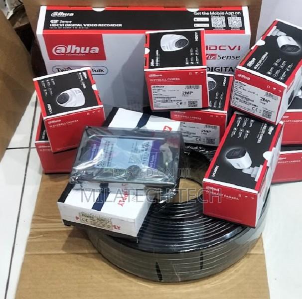 Original Dahua 4 Camera CCTV Kit With Night Vision and Remote Viewing