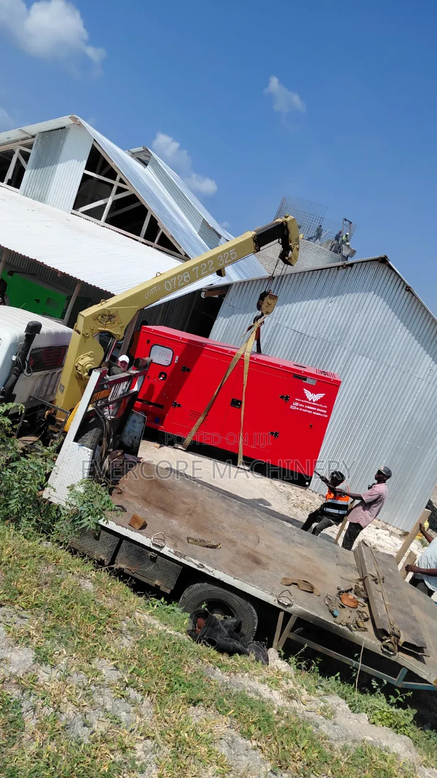 100kva Diesel Super Silent Generator With Stamford Alternator