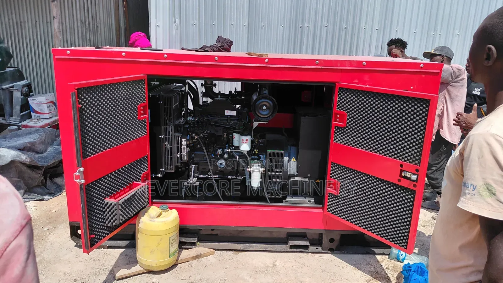 Industrial Supersilent Diesel Generator 110kva Canopied.