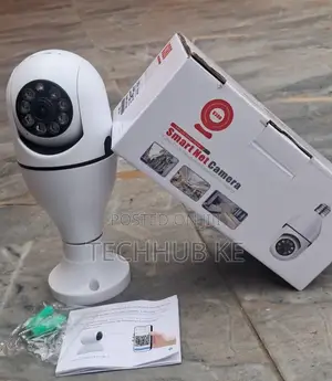 Smart Bulb CCTV Camera 360° Pan Tilt WiFi Surveillance Camera