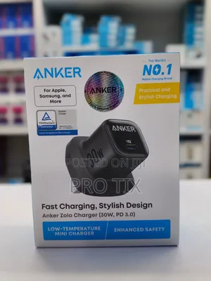 Anker Zolo 30W Compact USB C GaN Charger A2698
