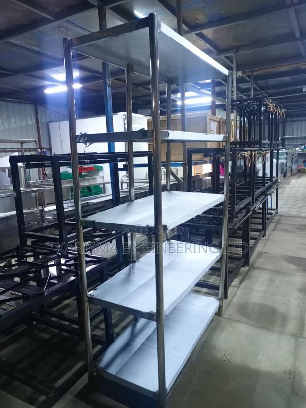 Stainless Steel Shelving Unit