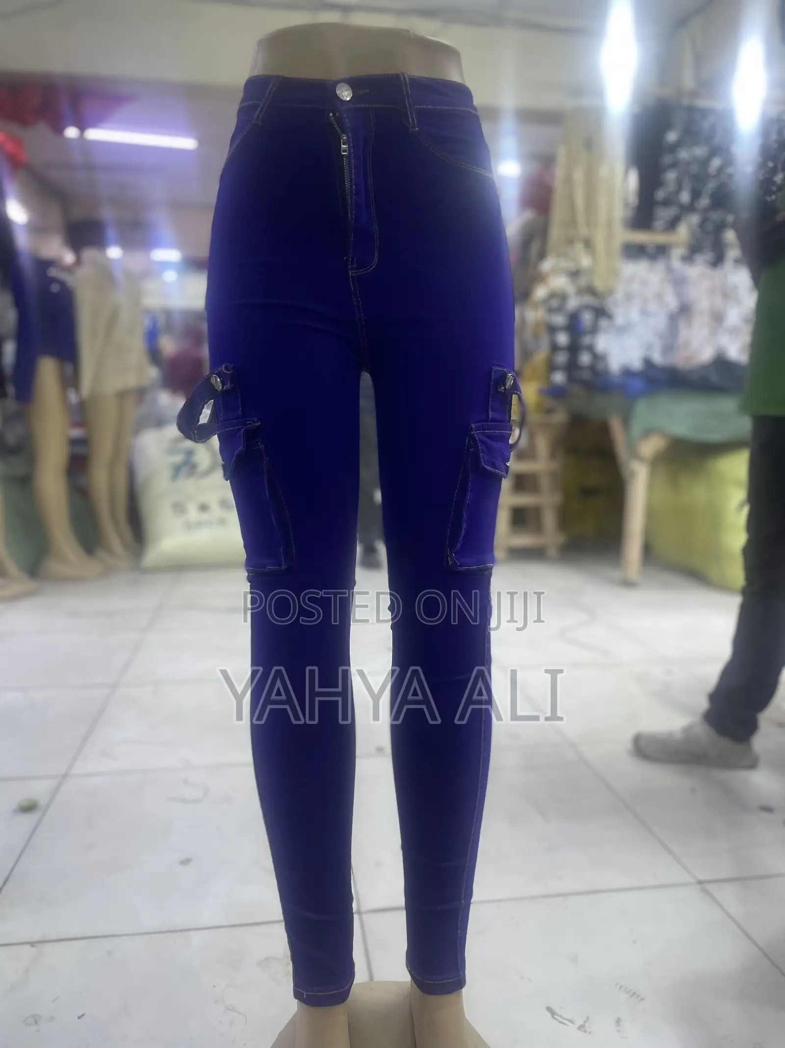 Beautiful Seid Pocket Cargo Jeans