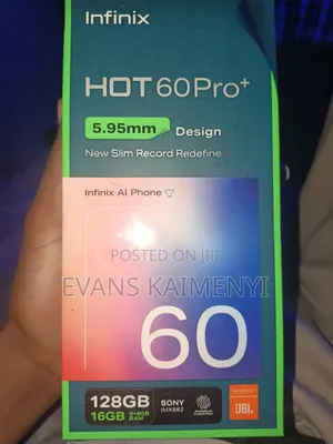 Infinix Hot 60 Pro+ 128 GB Silver
