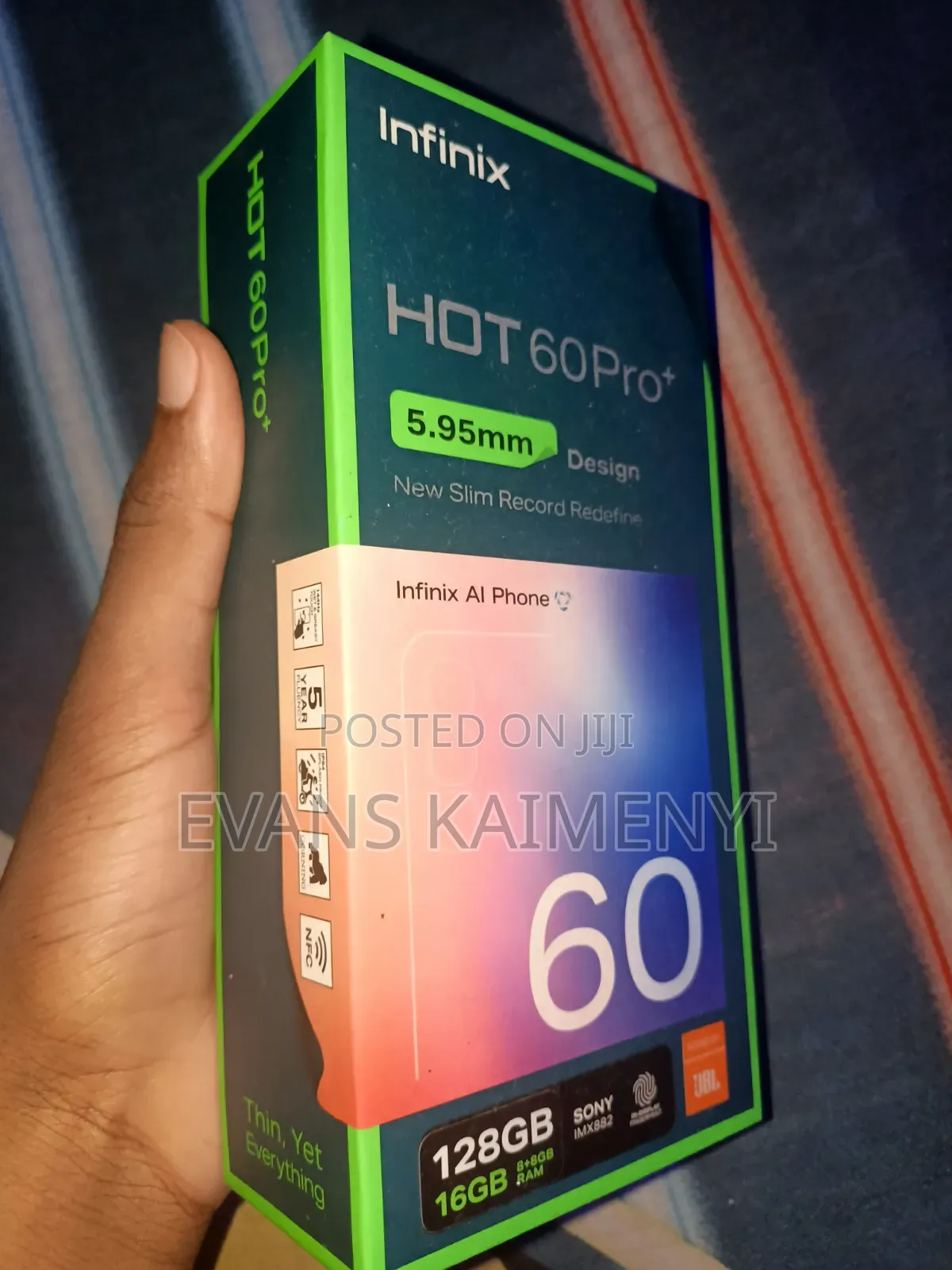 Infinix Hot 60 Pro+ 128 GB Silver