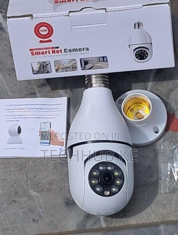 Smart WiFi Bulb CCTV Camera for Home, Office and Shop Security