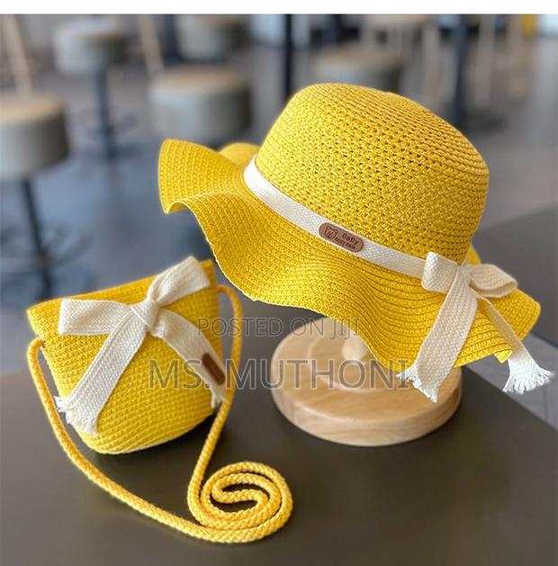 Summer Matching Hat and Bow Purse Set - thumbnail 2