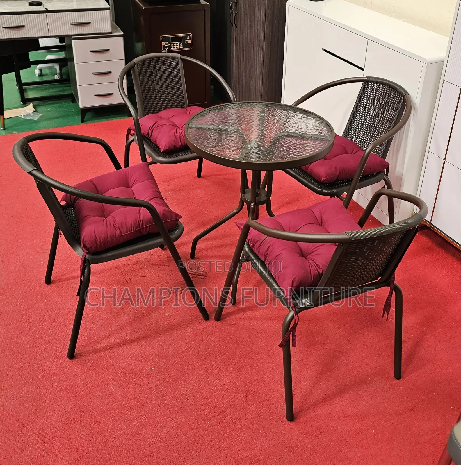 4-Seater Outdoor Rattan Set