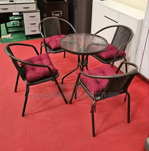 4-Seater Outdoor Rattan Set