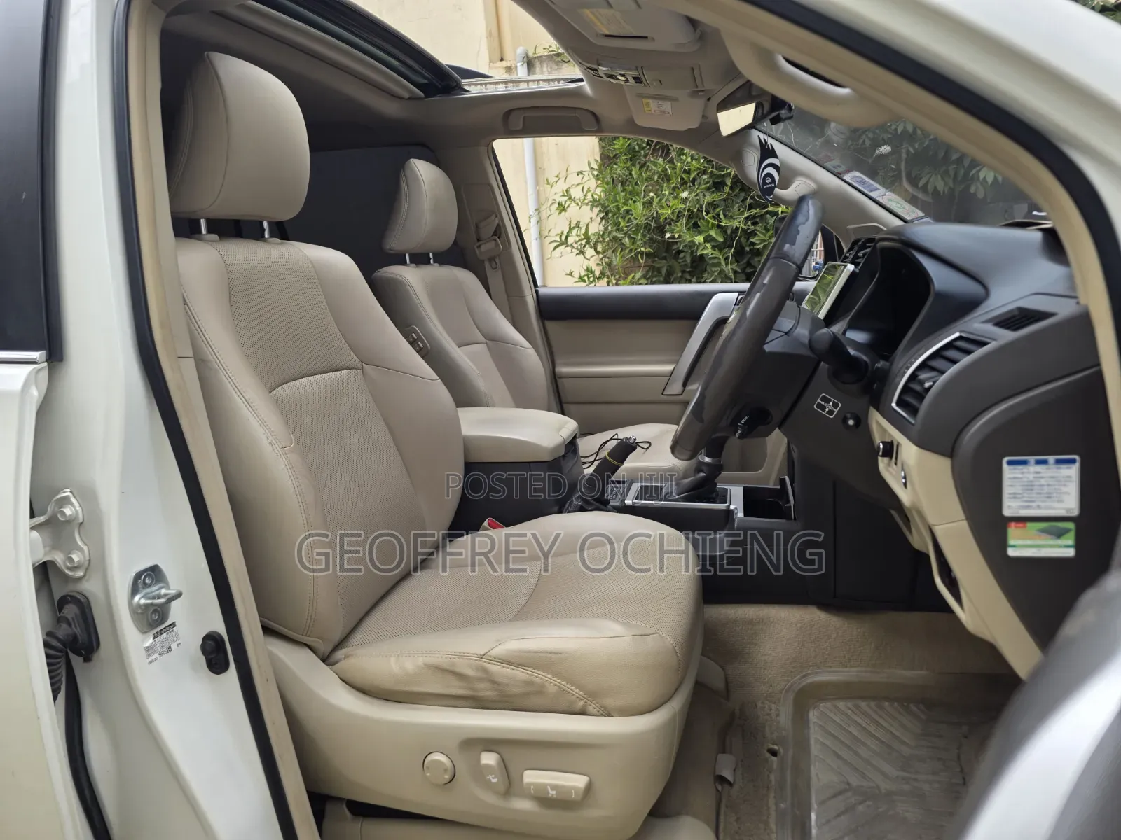 Toyota Land Cruiser Prado 2018 White