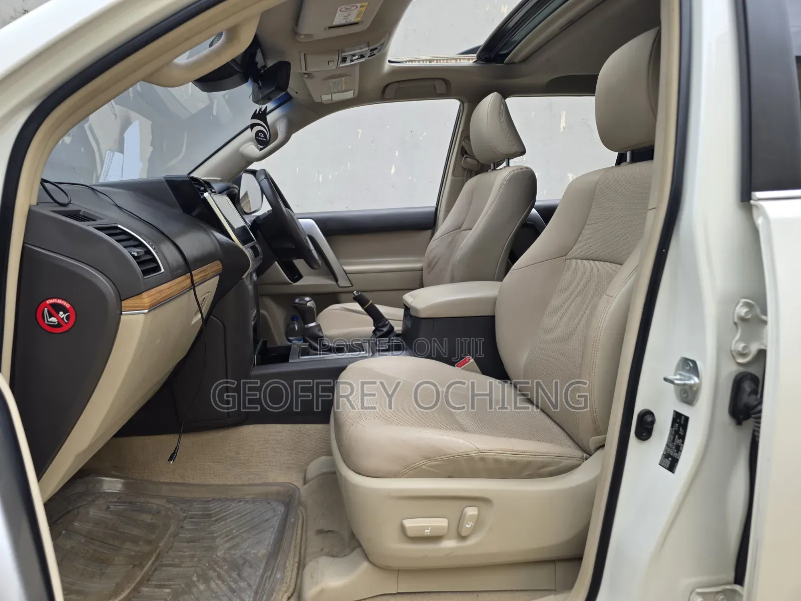 Toyota Land Cruiser Prado 2018 White