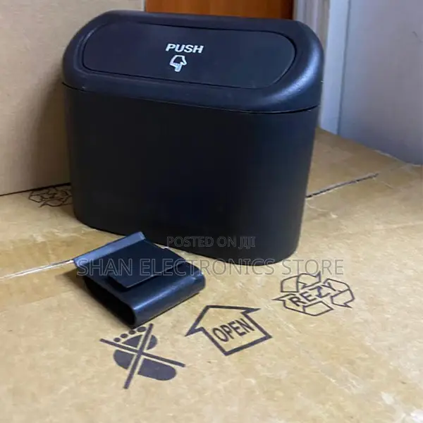 Plastic Car Trash Can Bag Portable Garbage Bin Foldable