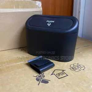 Plastic Car Trash Can Bag Portable Garbage Bin Foldable